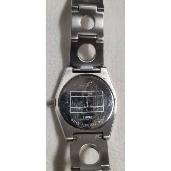 Tommy Hilfiger Mens Stainless Steel Watch F90181 Dial Multifunction Glow Hands - Picture 3 of 14